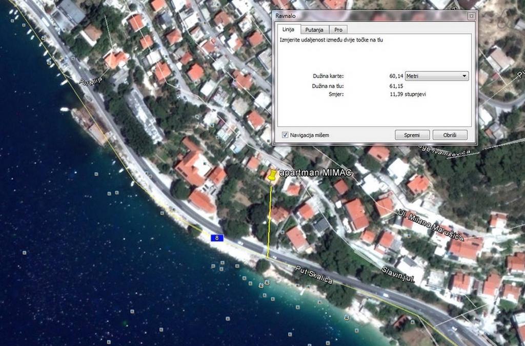 Apartments Mimac Omiš Eksteriør billede